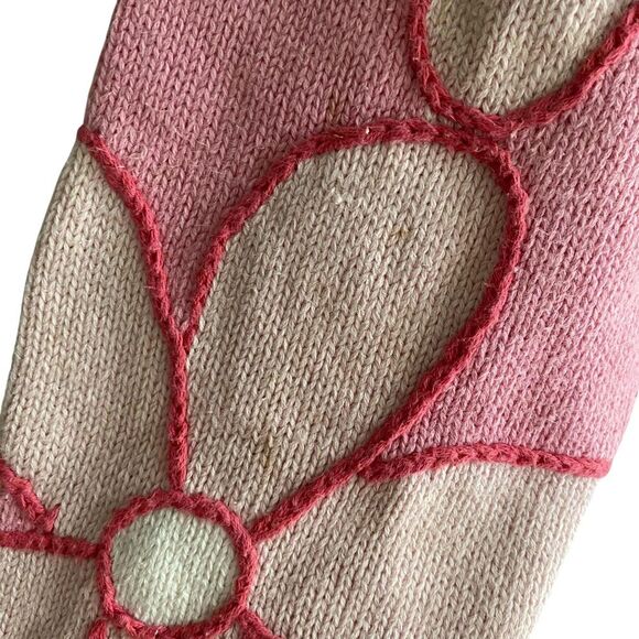 Lilly Pulitzer Sweater Womens Medium Floral Button Cardigan Knit Pullover - Picture 6 of 10